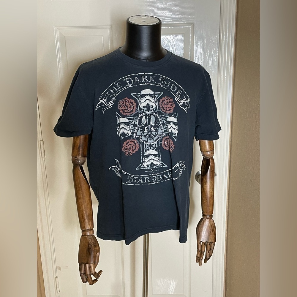 Vintage Star Wars Marc Ecko Appetite For Dark Side Vader XL Shirt GnR Cross